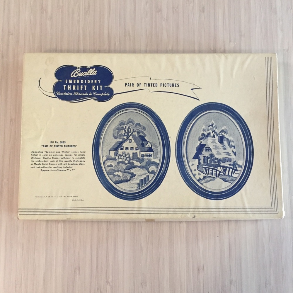 Embroidery & Frame Kit - Picture 7 of 8